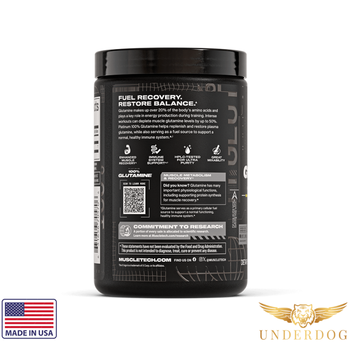 muscletech Platinum 100% Glutamine