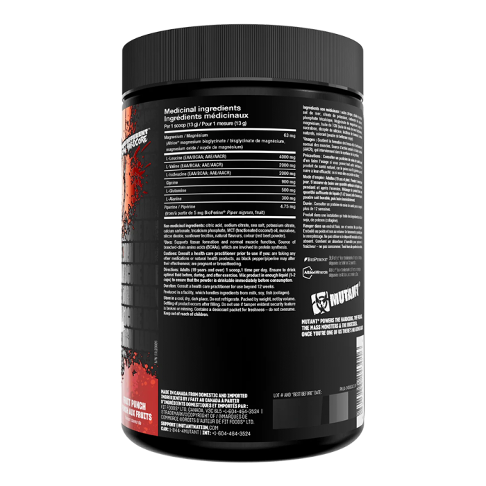 Mutant - hardcore bcaa