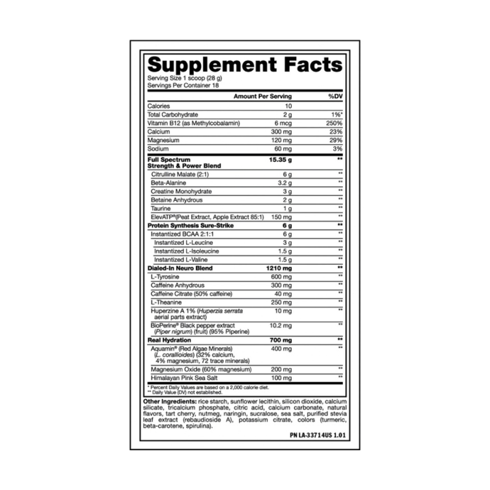 Mutant - all in pre workout