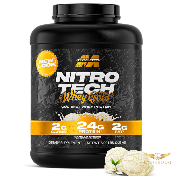 Muscletech - nitro tech whey gold